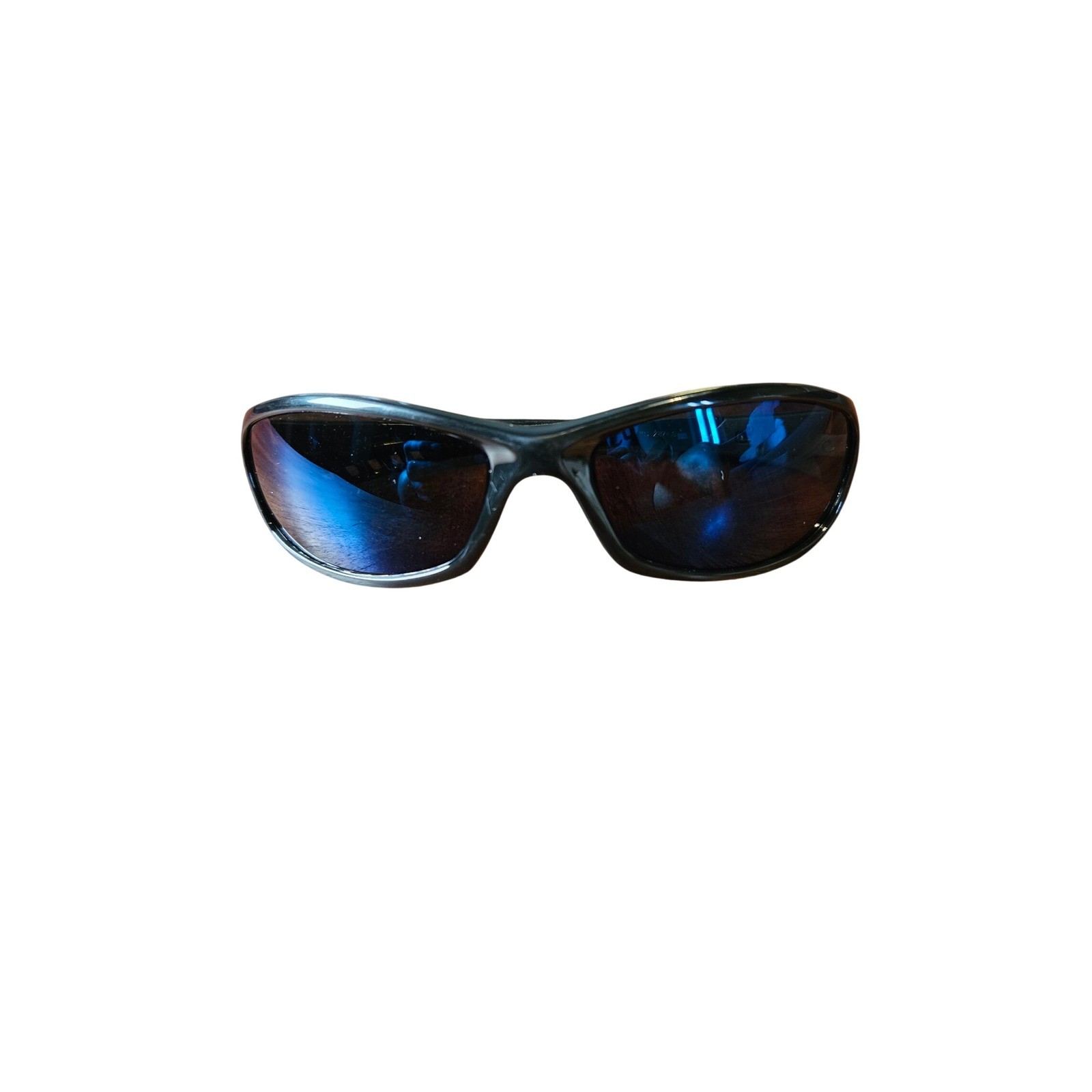 Kleenguard Hellraiser Safety Glasses 20543 Blue Mirror Lens Black Frame ANS Z87+