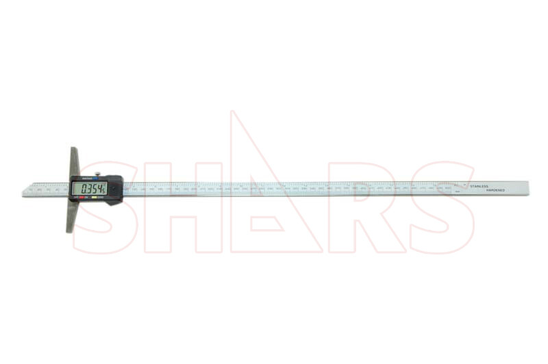 Shars 20″ 500Mm Caliper Digital Depth Gage Gauge New R]