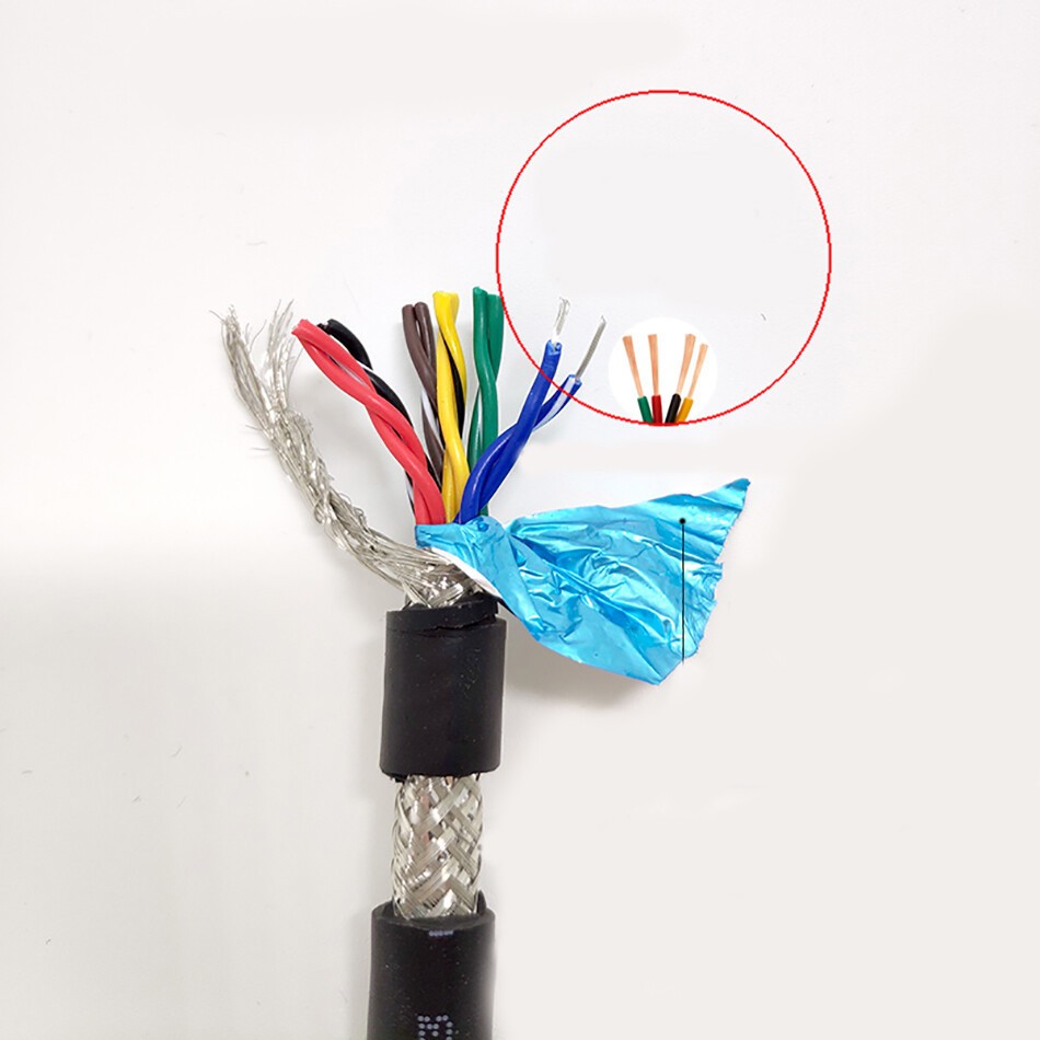 2/4/6/8/10/12/14/16/20-Core RVSP Double Twisted Shielded Cable 485 Signal Wire