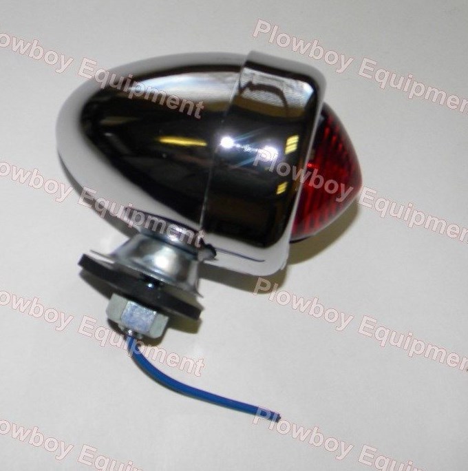 12 VOLT Bullet Tail Light for Allis John Deere Oliver Tractor w/ Blemish READ!