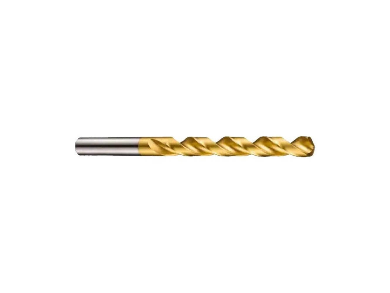6.00 mm (0.2362″) 130-Deg. HSS Jobber Drill, TiN Coated, Union Butterfield 68-10