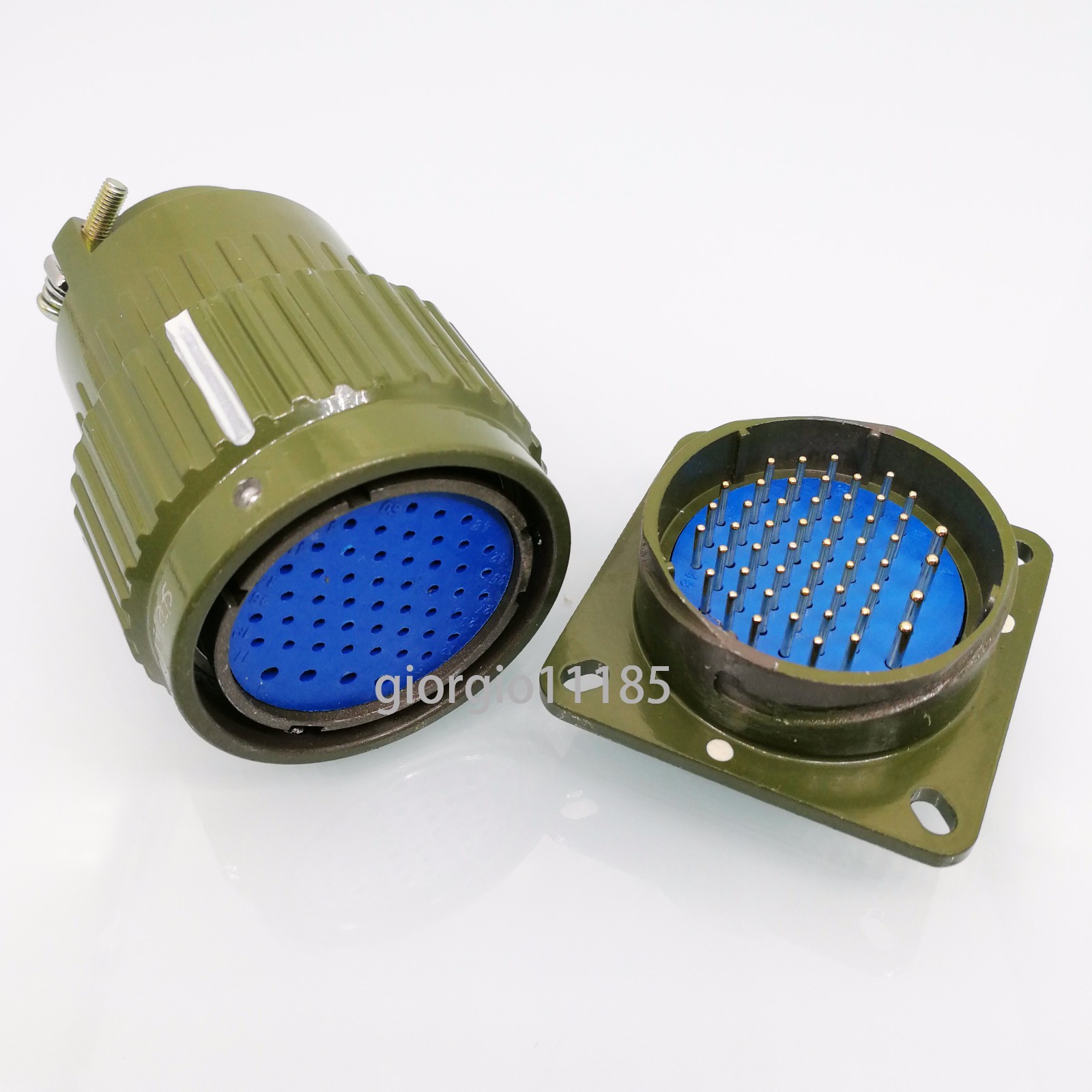 US Stock Military 50-Pin Male Female Circular Connector Y2M-50TK/ZJ YP36-50