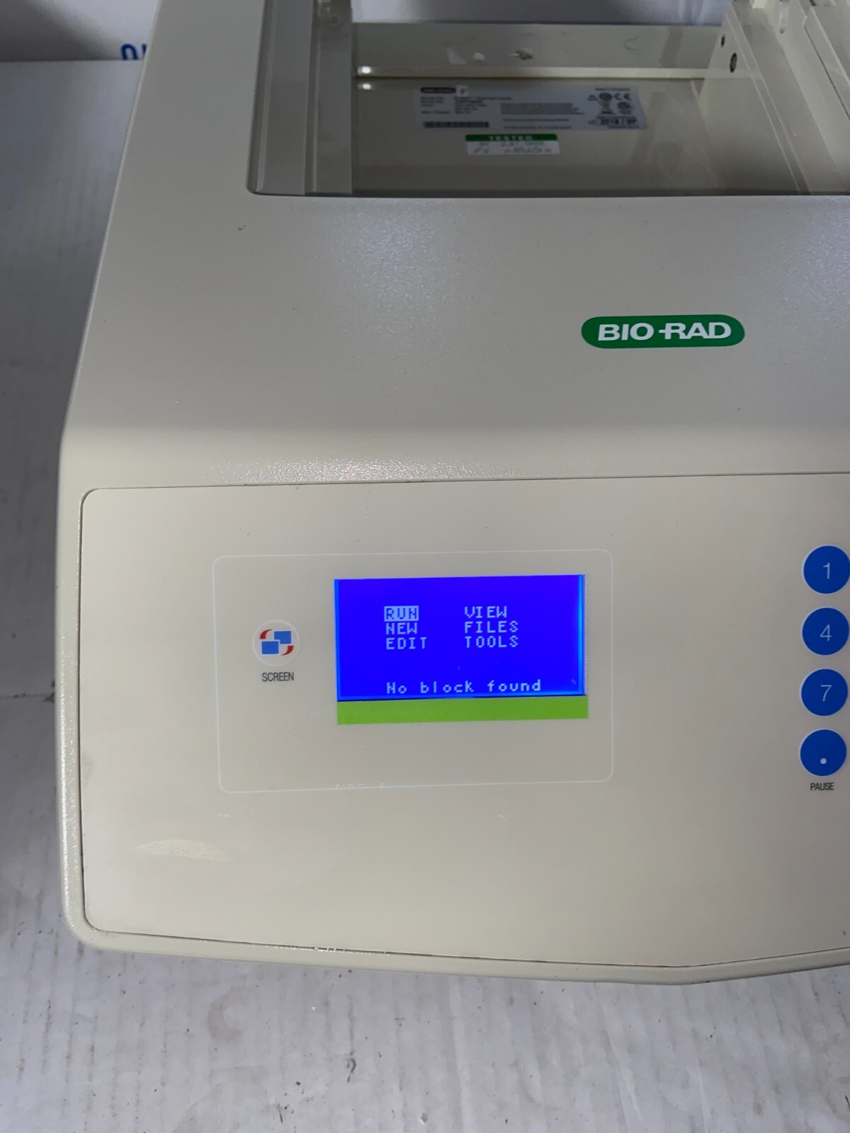 Tested Bio-Rad S1000 Digital PCR Thermal Cycler (NO BLOCK) – Used