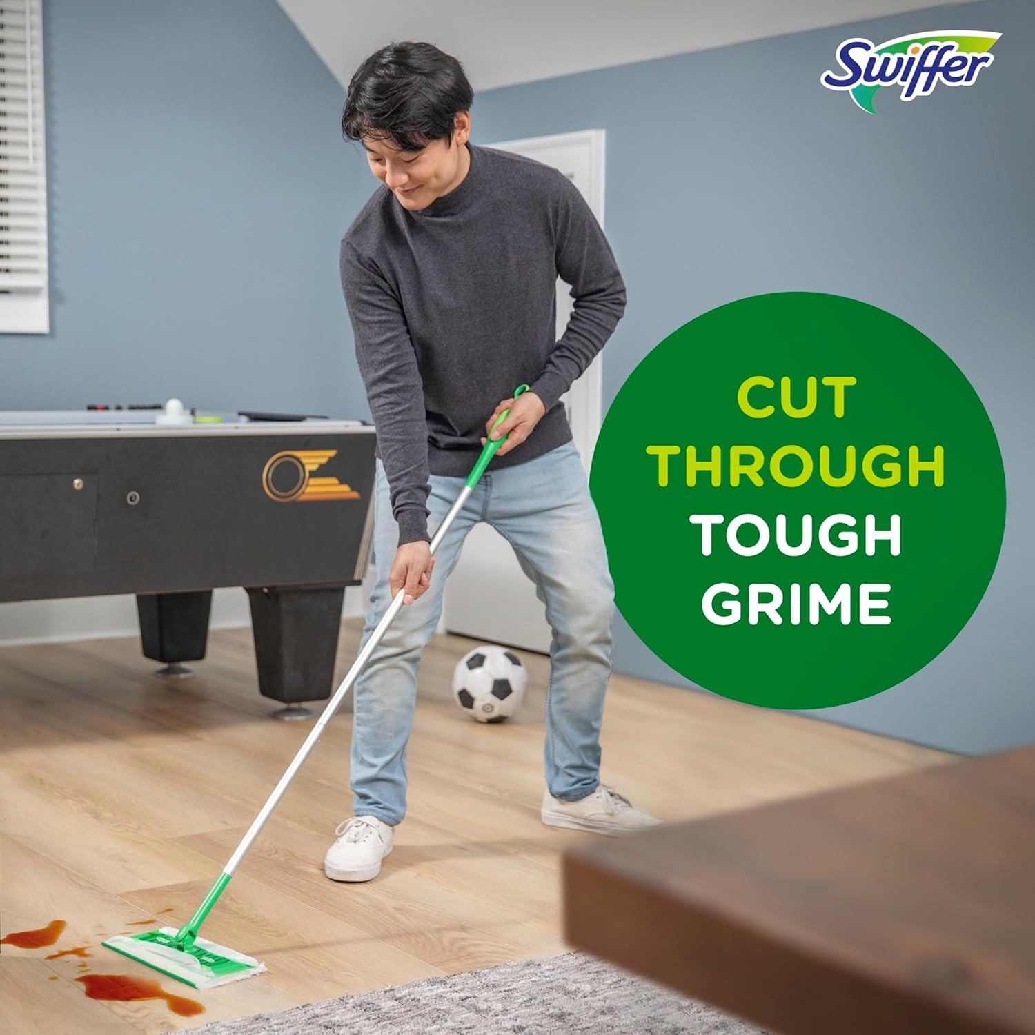 Swiffer Sweeper Wet Mopping Cloths, Multi-Surface Floor 24 Count (Pack of 1)