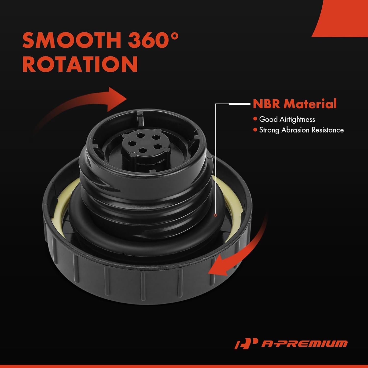 Fuel Tank Filler Cap Compatible with Multiple Vehicle Brands Replace # 31832