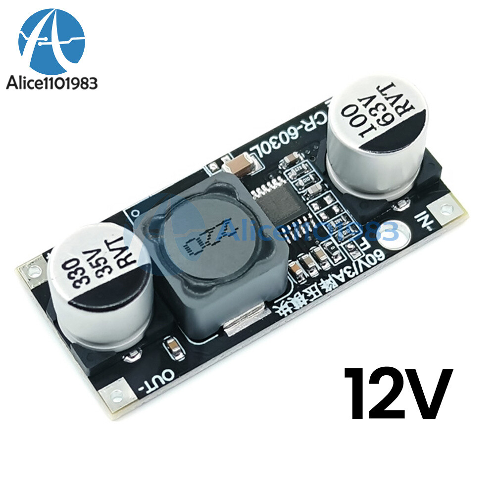 DC 2-60V to DC 2-34V Step Down Buck Voltage Regulator Power Adapter Converter