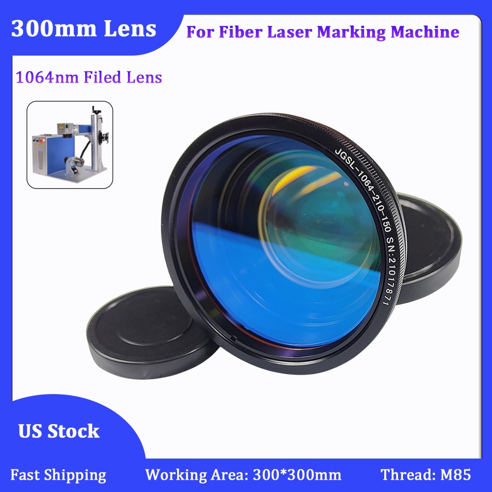 300*300mm F-Theta Lens Optical Field Lens for 1064nm Fiber Laser Marking Machine