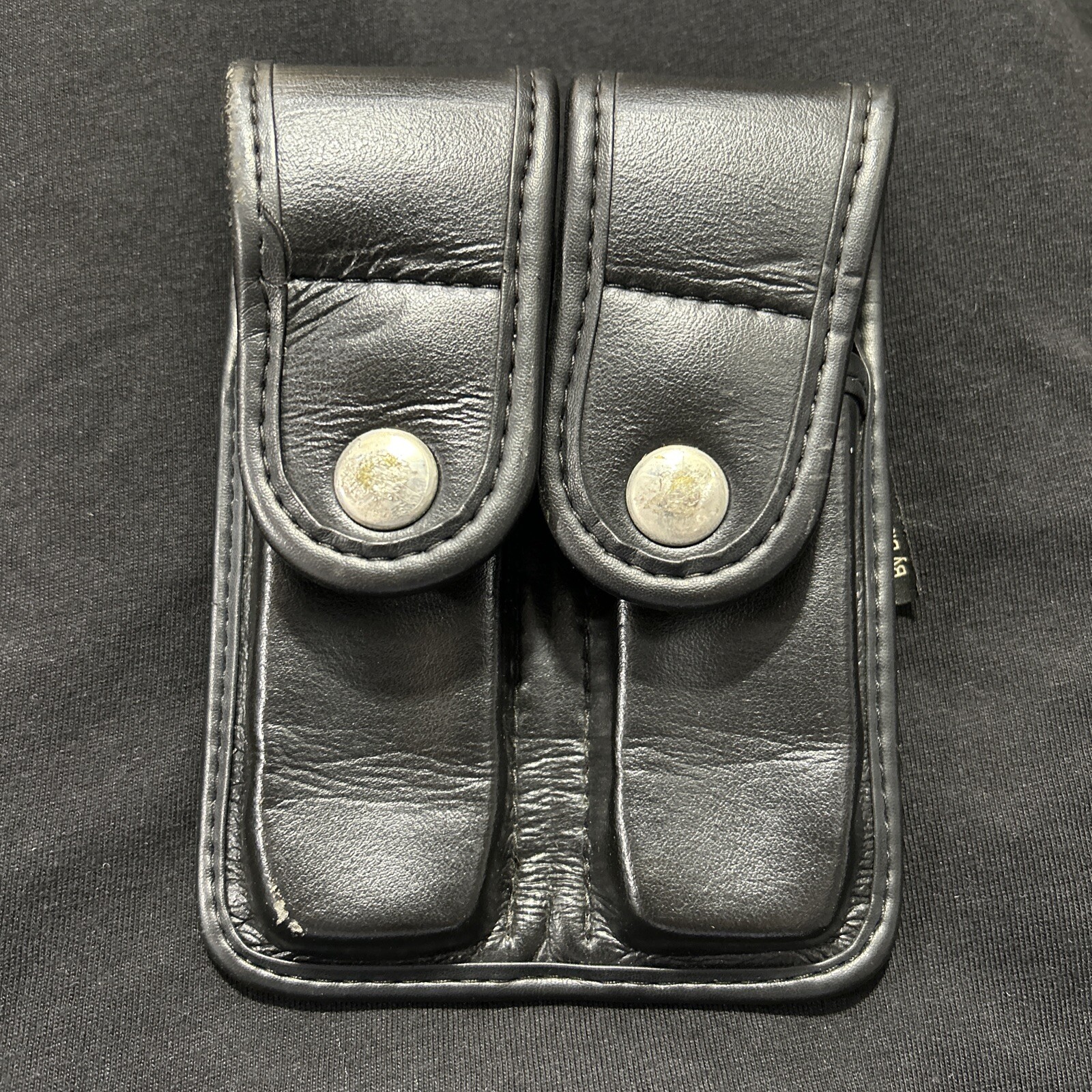 Beretta 84 85 Bianchi AccuMold Elite Double Magazine Pouch with Double Snap