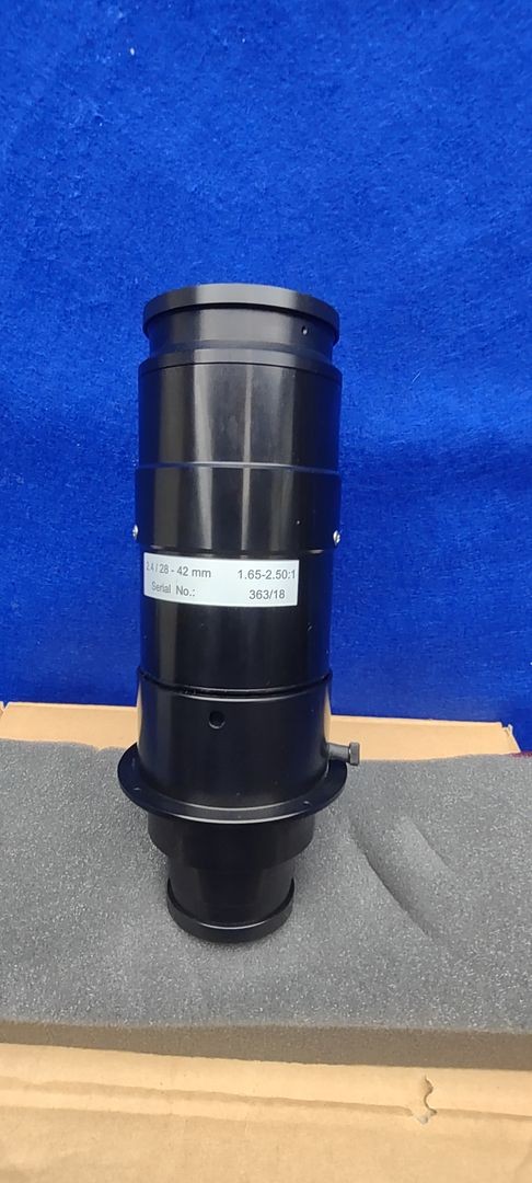 In-Vision Machine Vision Digital Cinema Projection Lens 2.4/28-mm 1.65-2.50:1