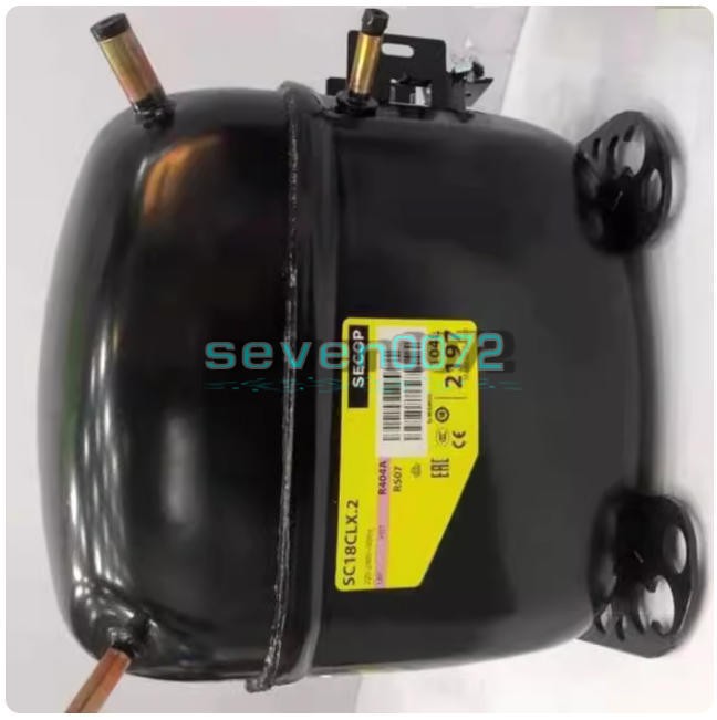 1PC New SECOP Compressor SC18CLX.2 220V-240V 50Hz R404a/R507 5/6HP