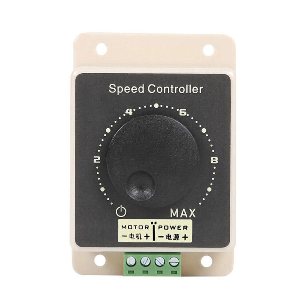 PWM DC Brush Motor Speed Regulator 12V 24V 48V 20A Waterproof Controller 10-60V