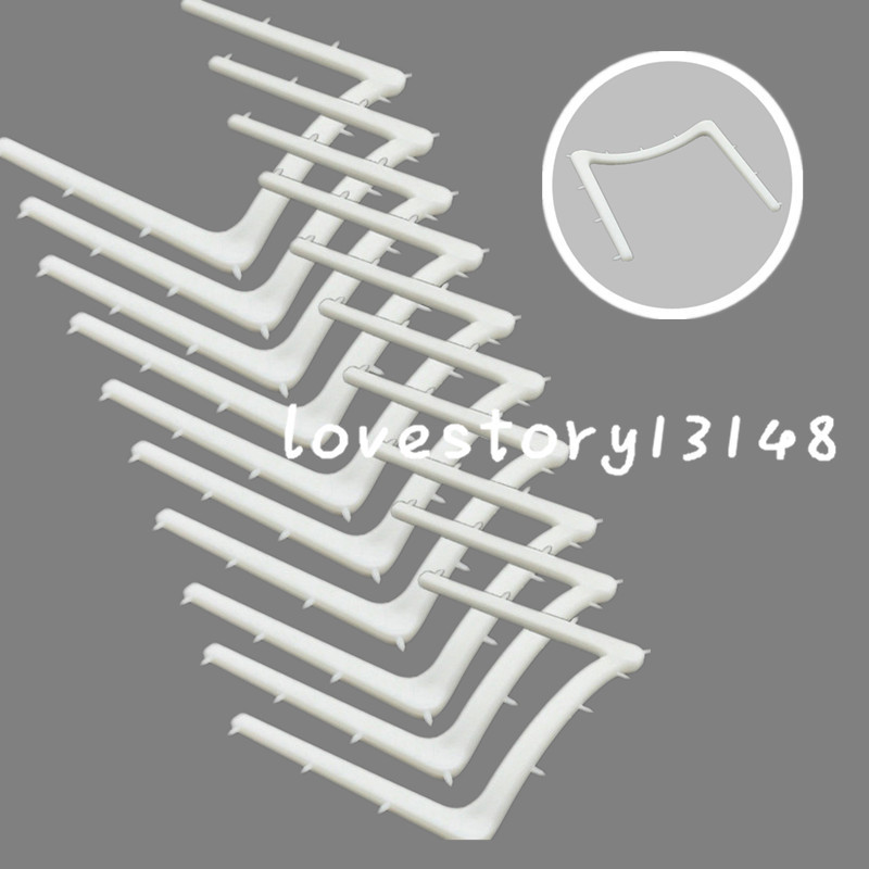 10 Pcs Dental Plastic Rubber Dam Frame Holder U Shape Instrument Autoclavable