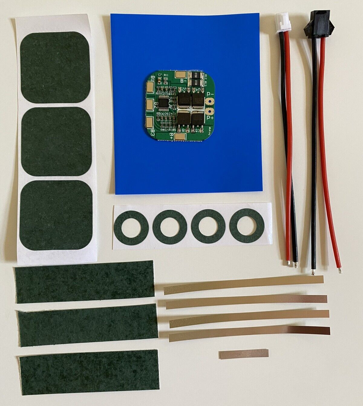 4S BMS Protection Board PCB for 18650 Lithium Li-ion Battery 14.8V DIY Set