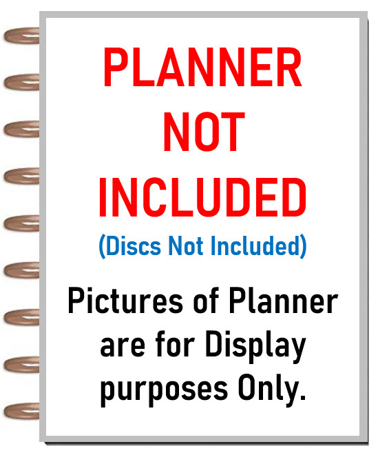 Schedule / Daily / Hourly Dashboard Insert 4 use with Classic HAPPY Planner-