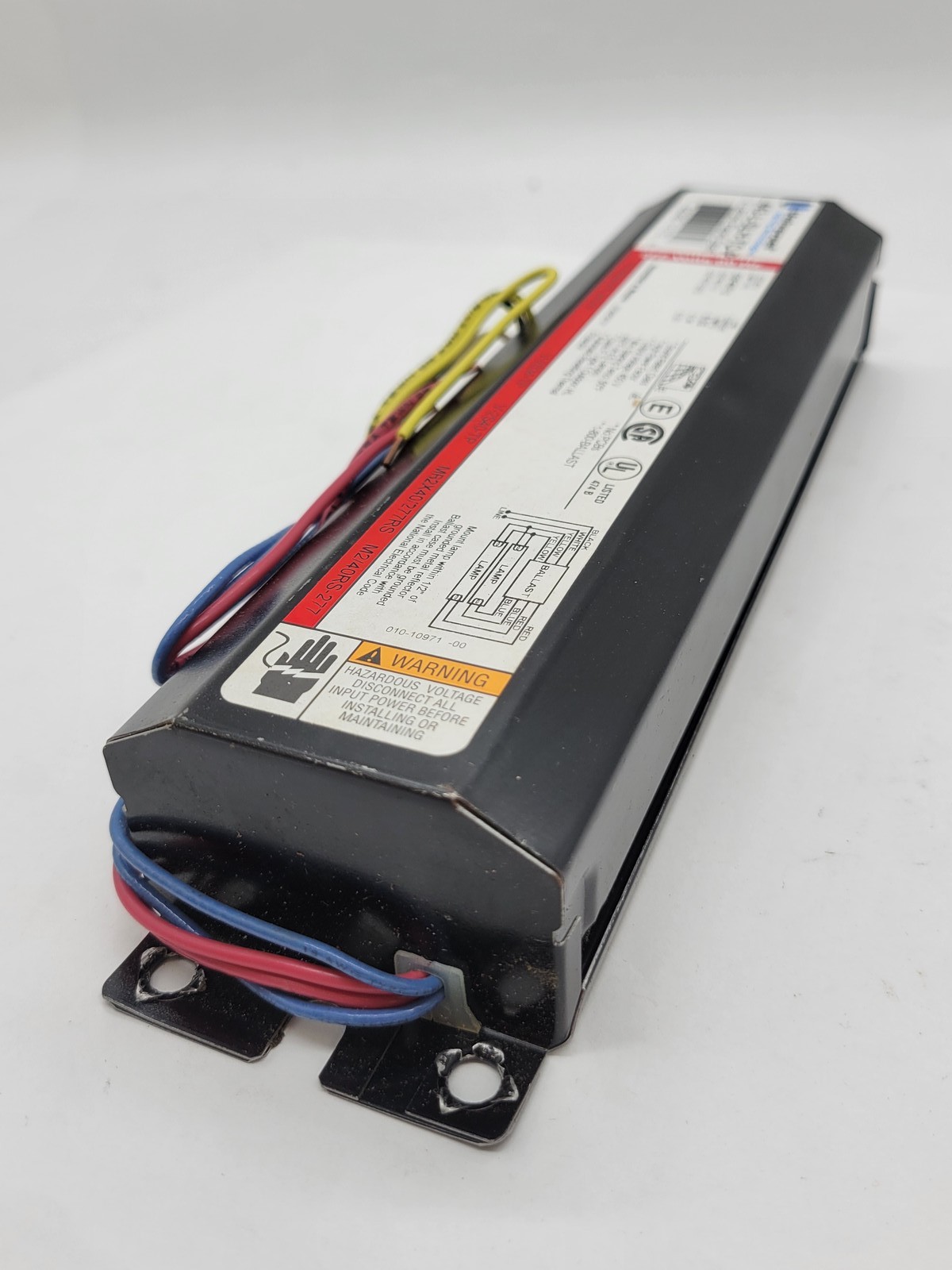 Advance 443-L-SLH-TC-P Rapid Start Electronic Ballast 277V 2-Lamp F40T12 Type 1