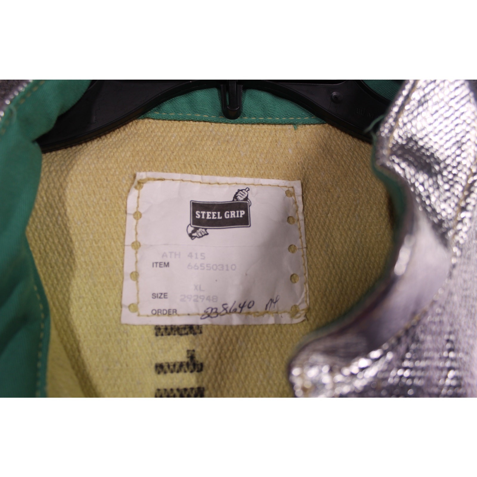 Steel Grip Aluminized Coverall Jumpsuit Size XL