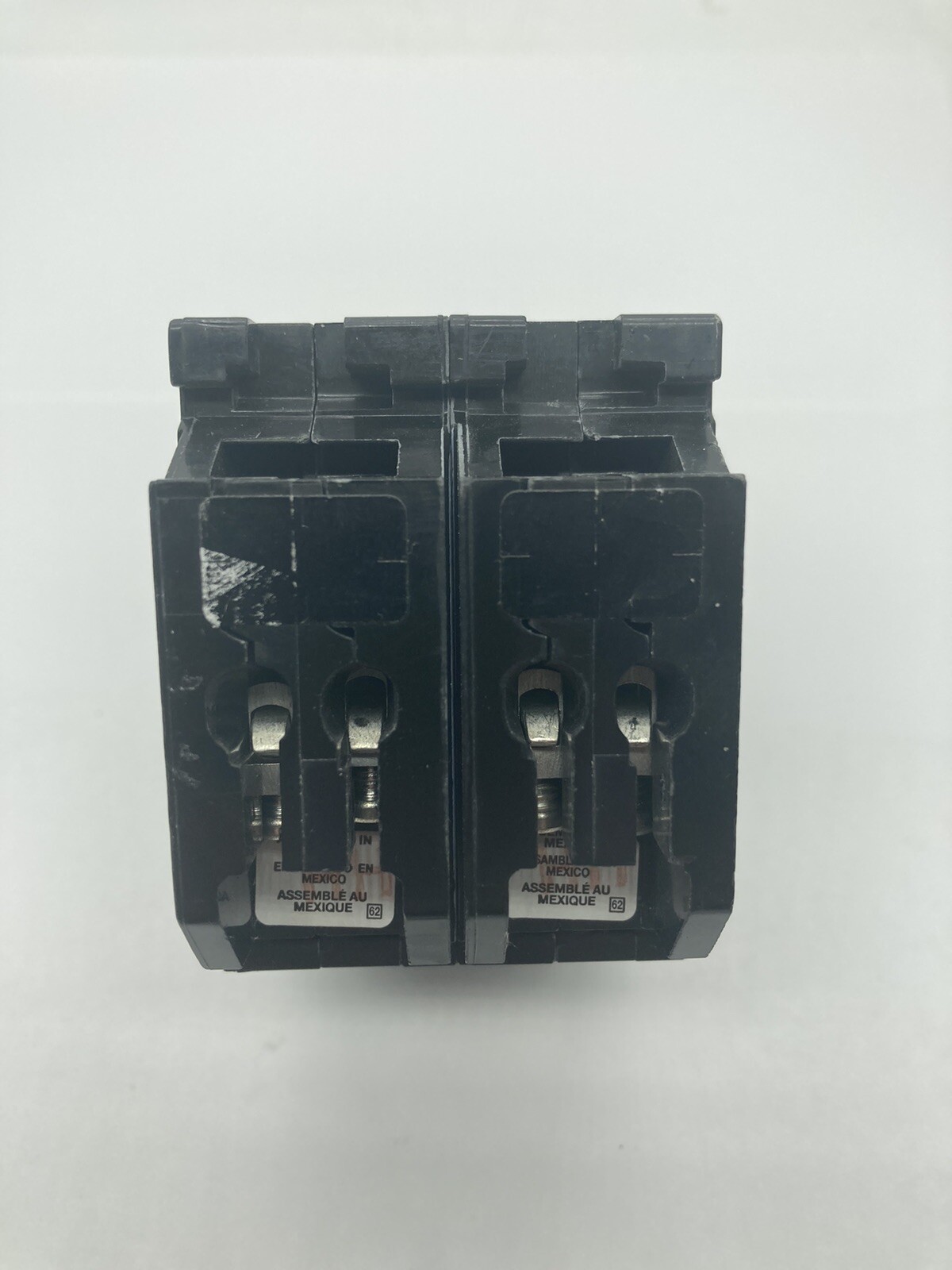 Homeline HOMT220220 Quad Two 2 Pole 20 Amp 120 240V AC Plug In Square D Breaker