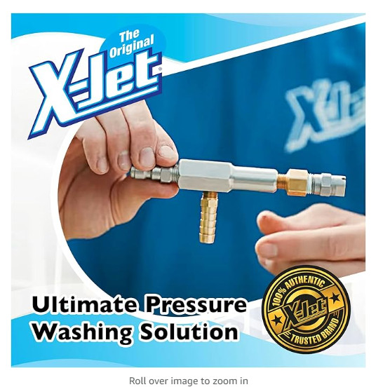 The Original X-Jet Nozzle Kit #7 2-2.5 GPM Fixed Long-Range External Chemical