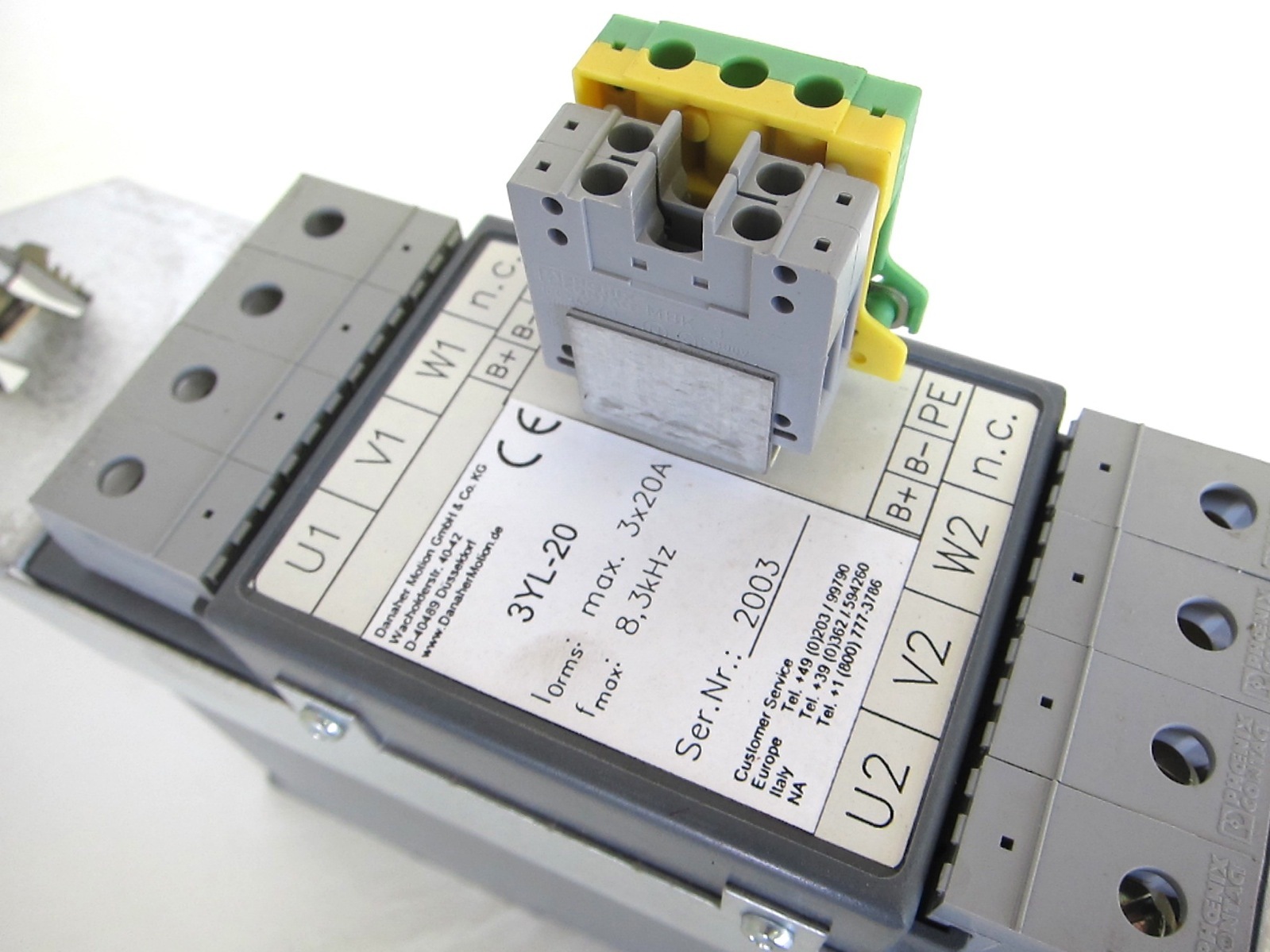 Danaher Motion 3YL-20 Motor Control Unit