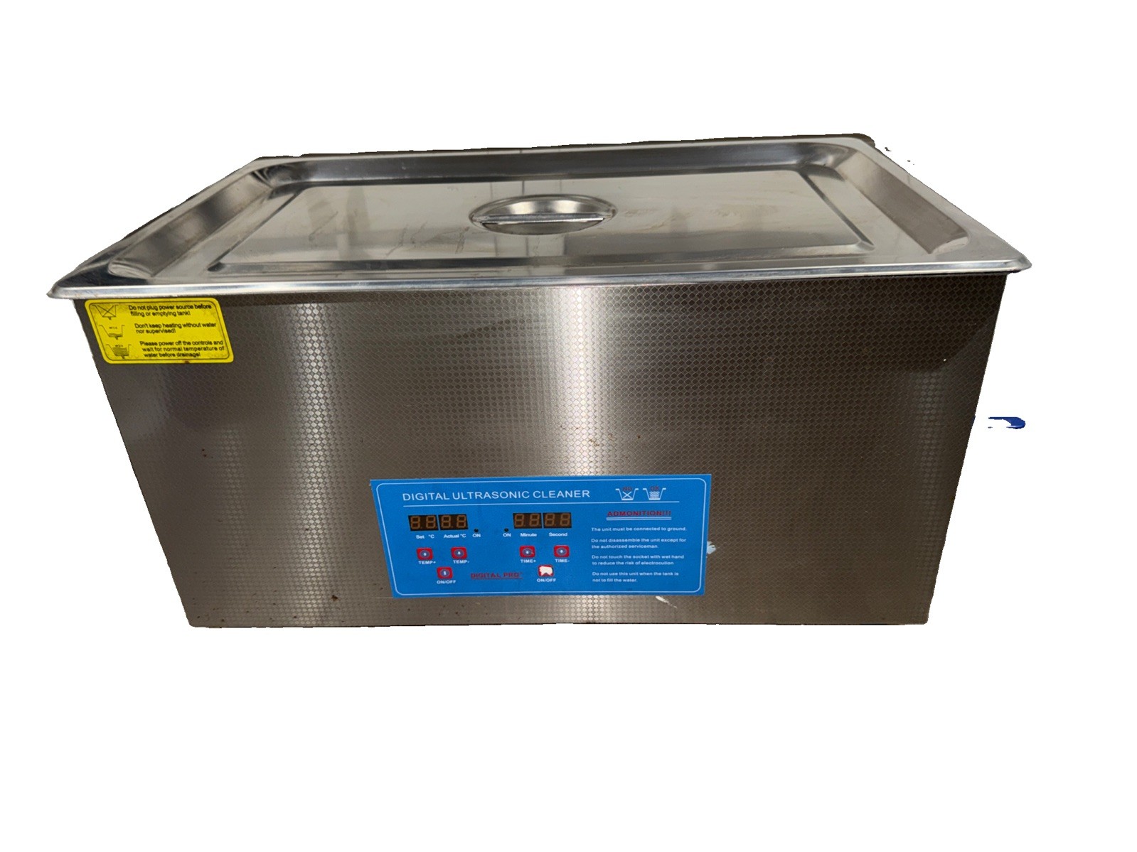 22L Ultrasonic Cleaner Stainless Steel Cleaning Machine & Timer Heater