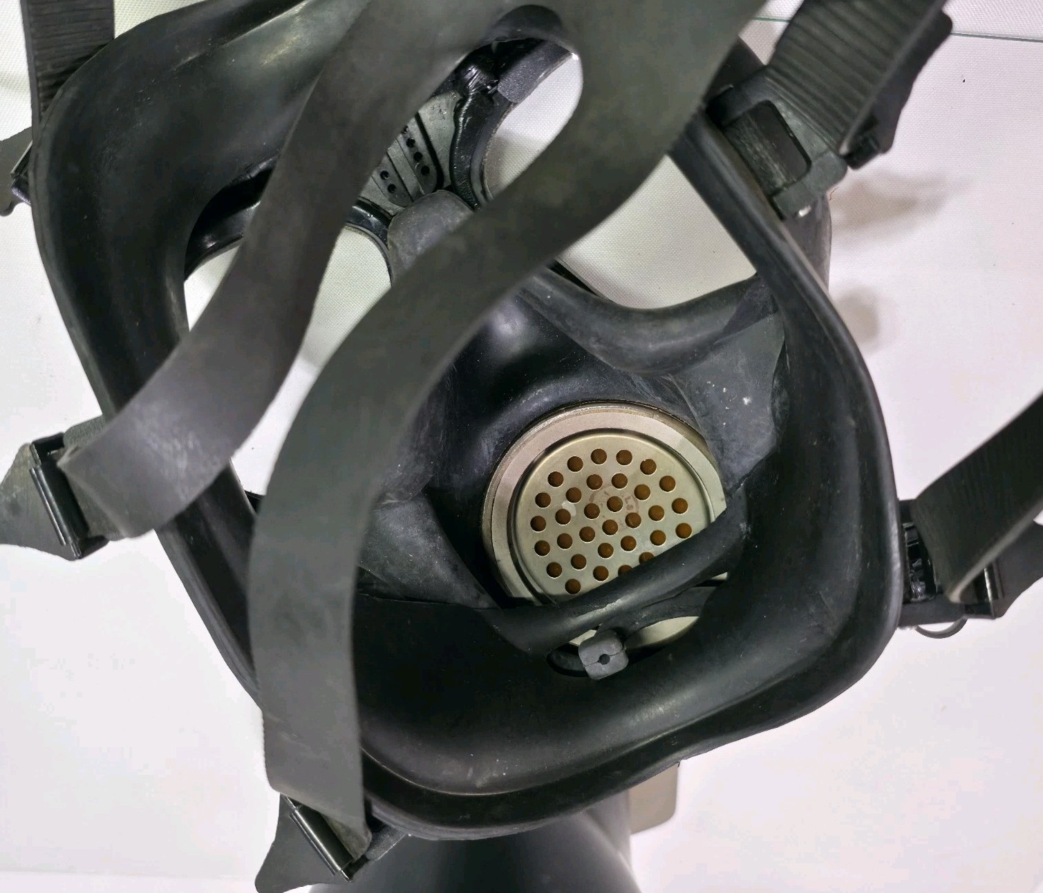 Turkish Military SR10-ST Gas Mask-Respirator MKEK 2003 +Straw w/Filter+Carry Bag