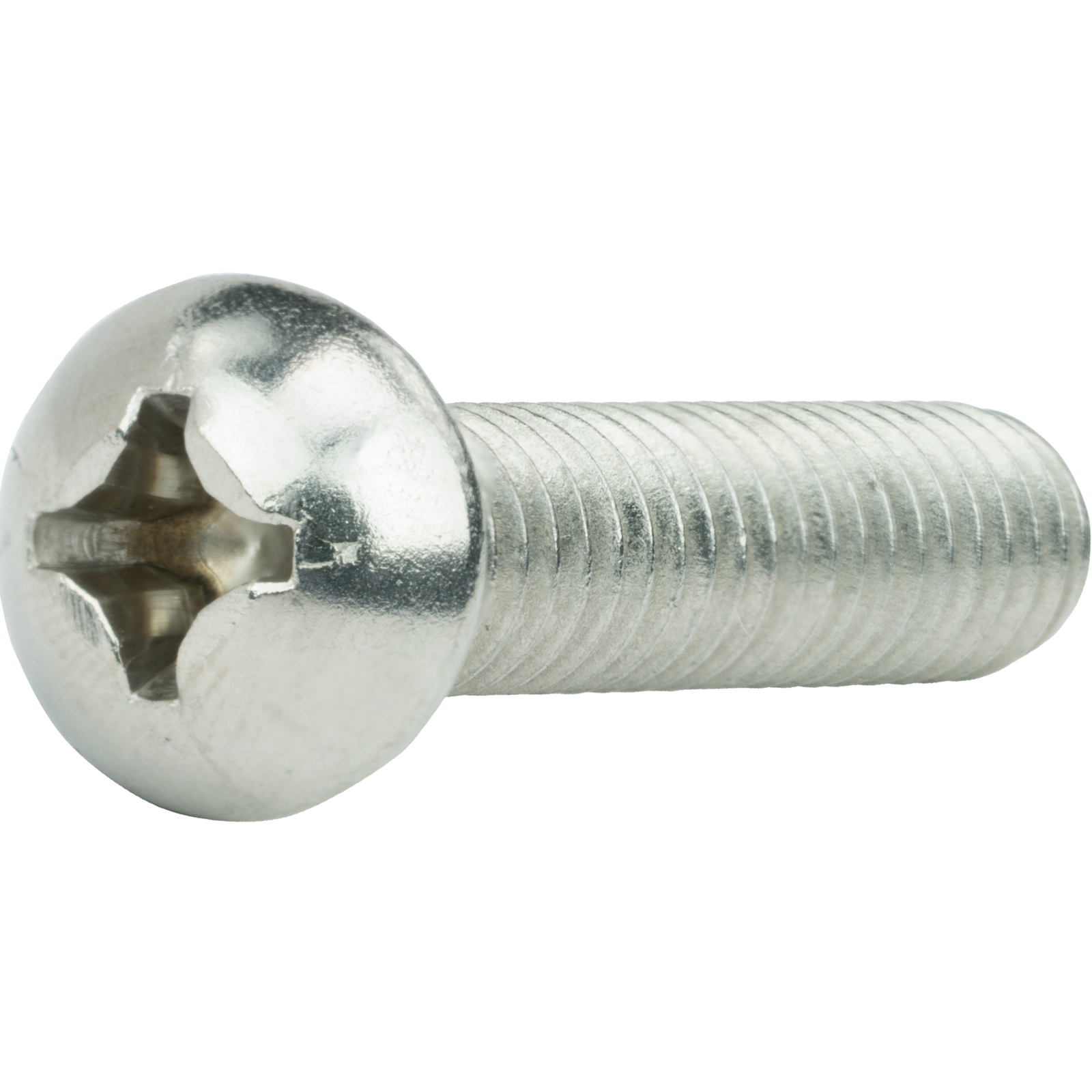 10-24 x 1/2″ Phillips Round Head Machine Screws Stainless Steel 18-8 Qty 100