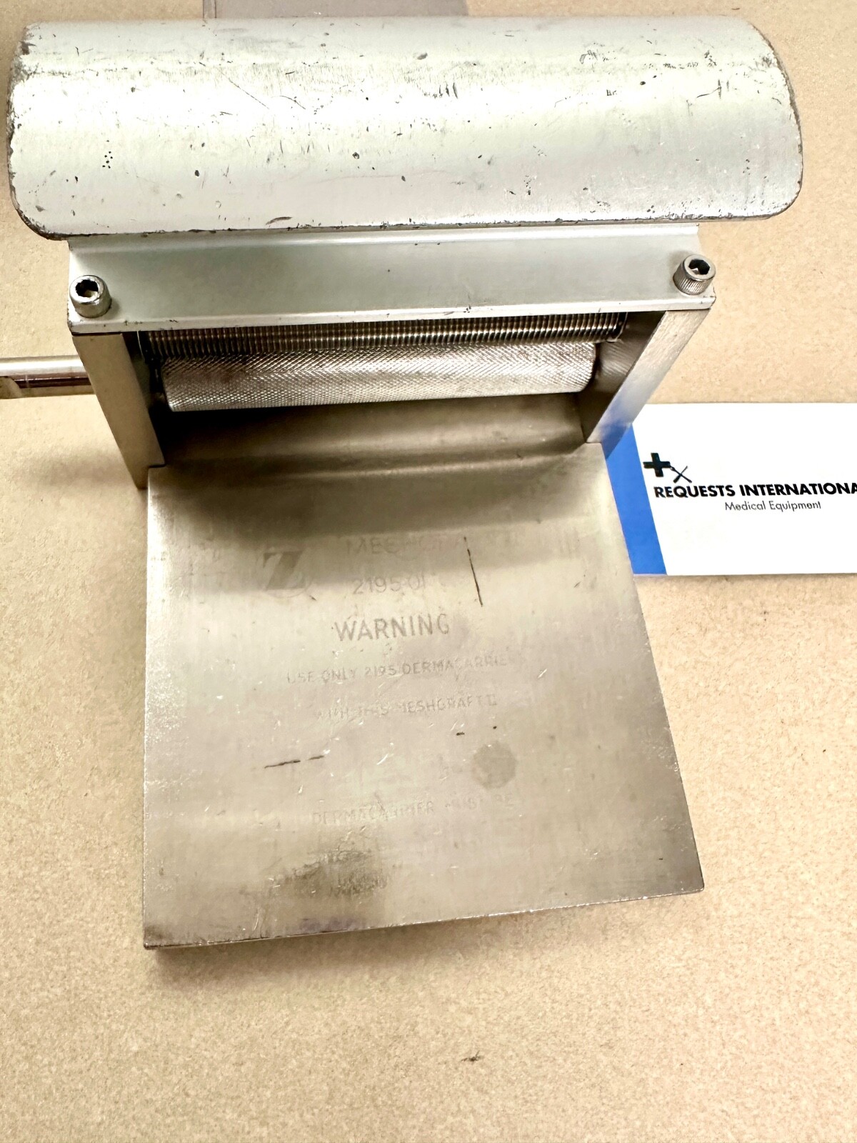 Zimmer 2195-01 Mesh 2 Skin Graft Expansion System