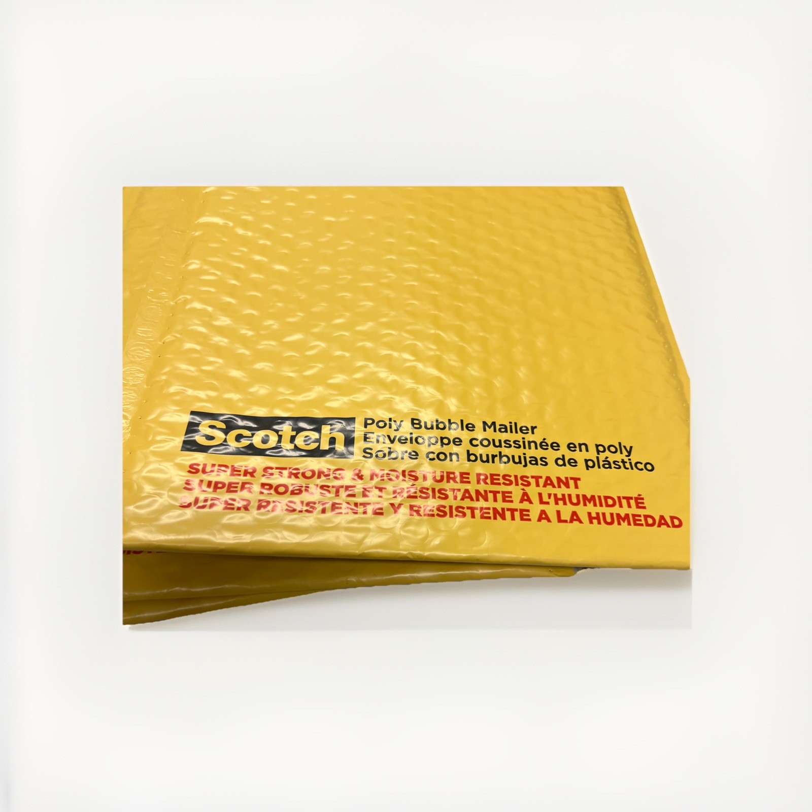 10 Pieces 3M Scotch Poly Bubble Mailers 8.5”x 11.25” Self-Sealing Size2