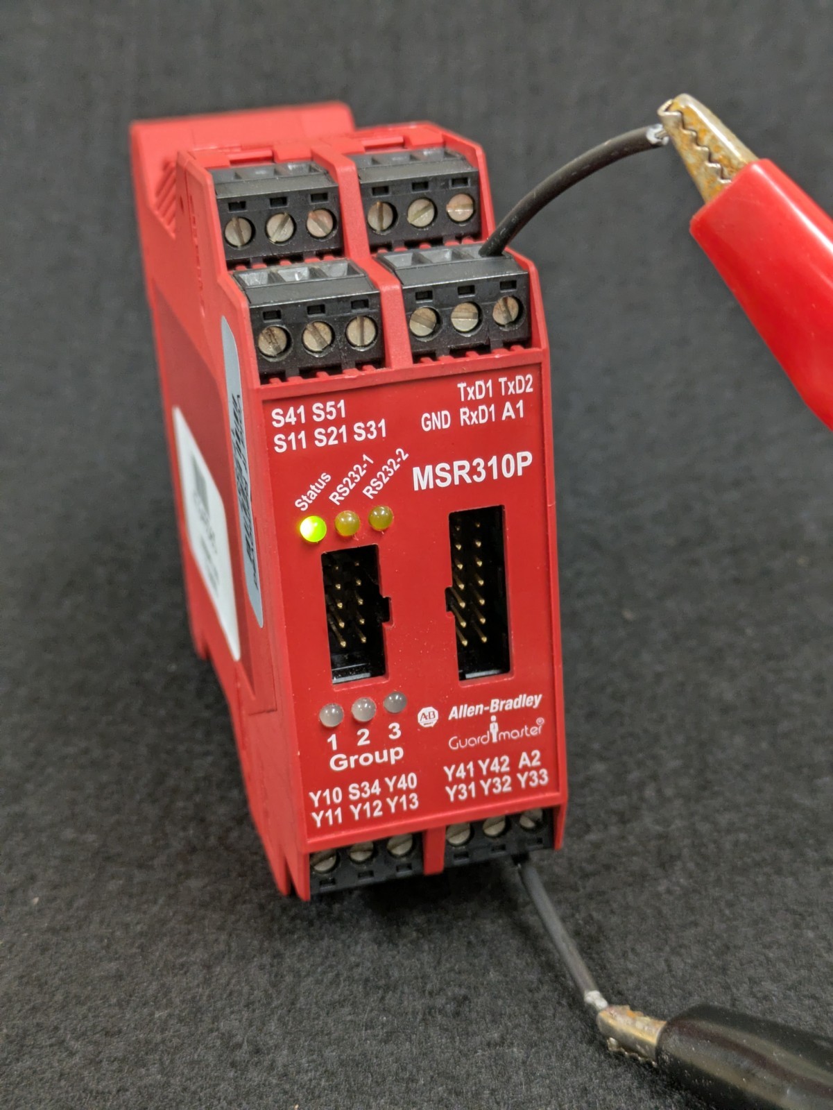 Allen Bradley 440R-W23219 Ser. A MSR310P GuardMaster Safety Relay OVERNIGHT SHIP
