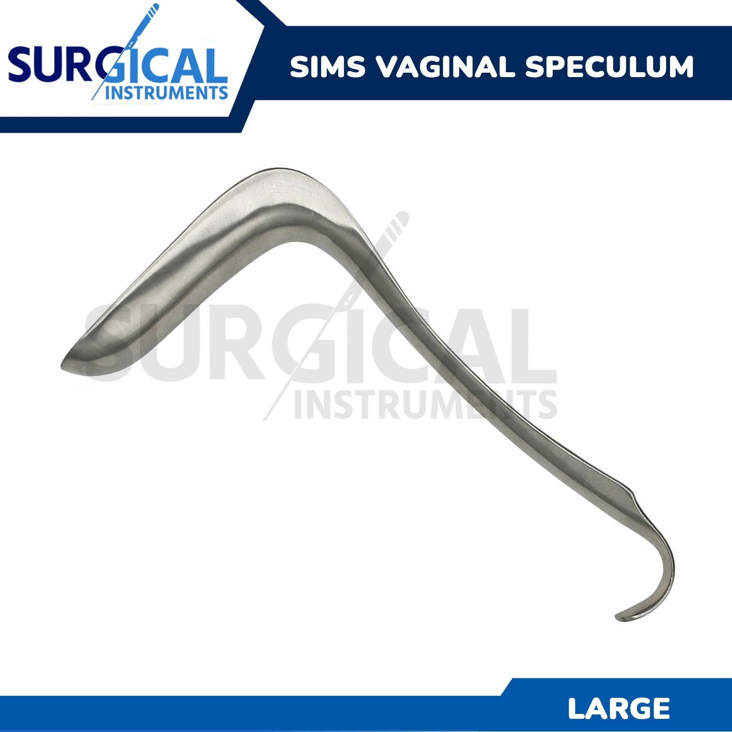 Sims Vaginal Speculum Large Single Ended Obstetrical & Gynecology German Grade