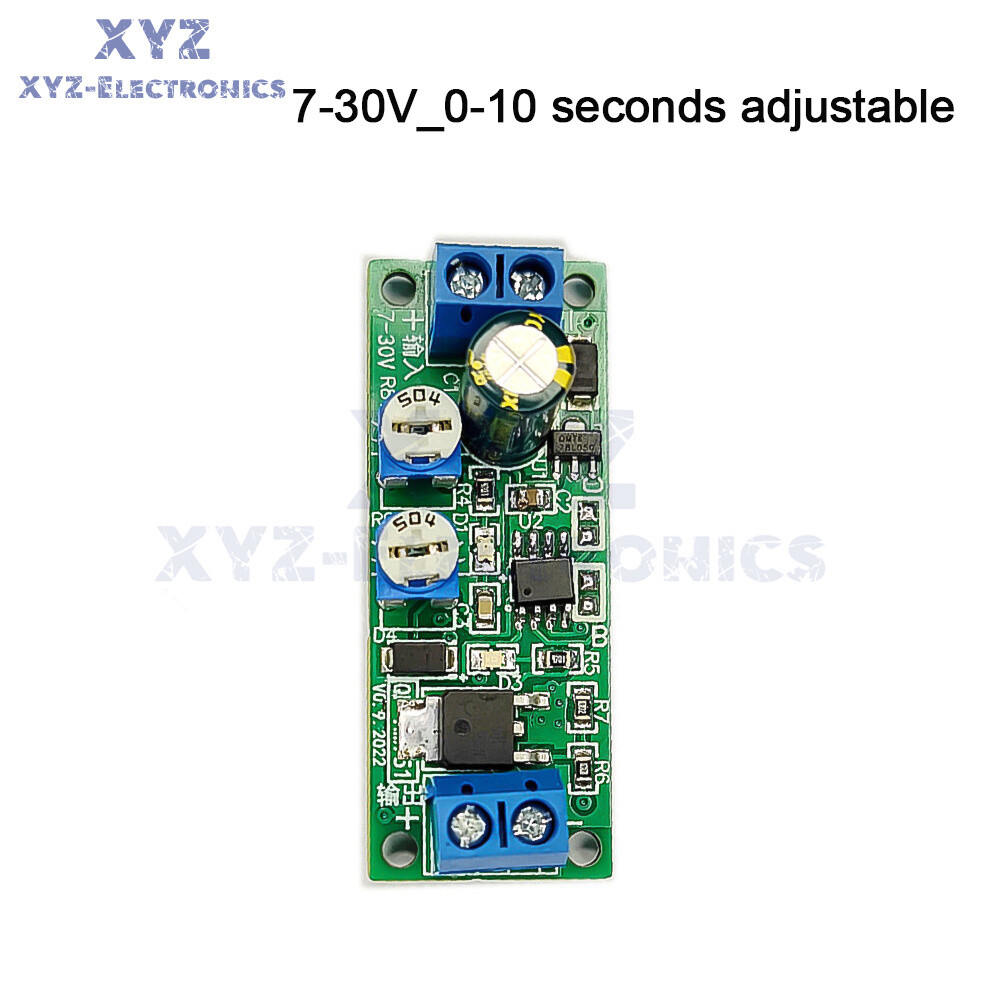 DC7-30V MOS Dual Cycle Timer Adjustable Delay Timing Relay Module On/Off Switch