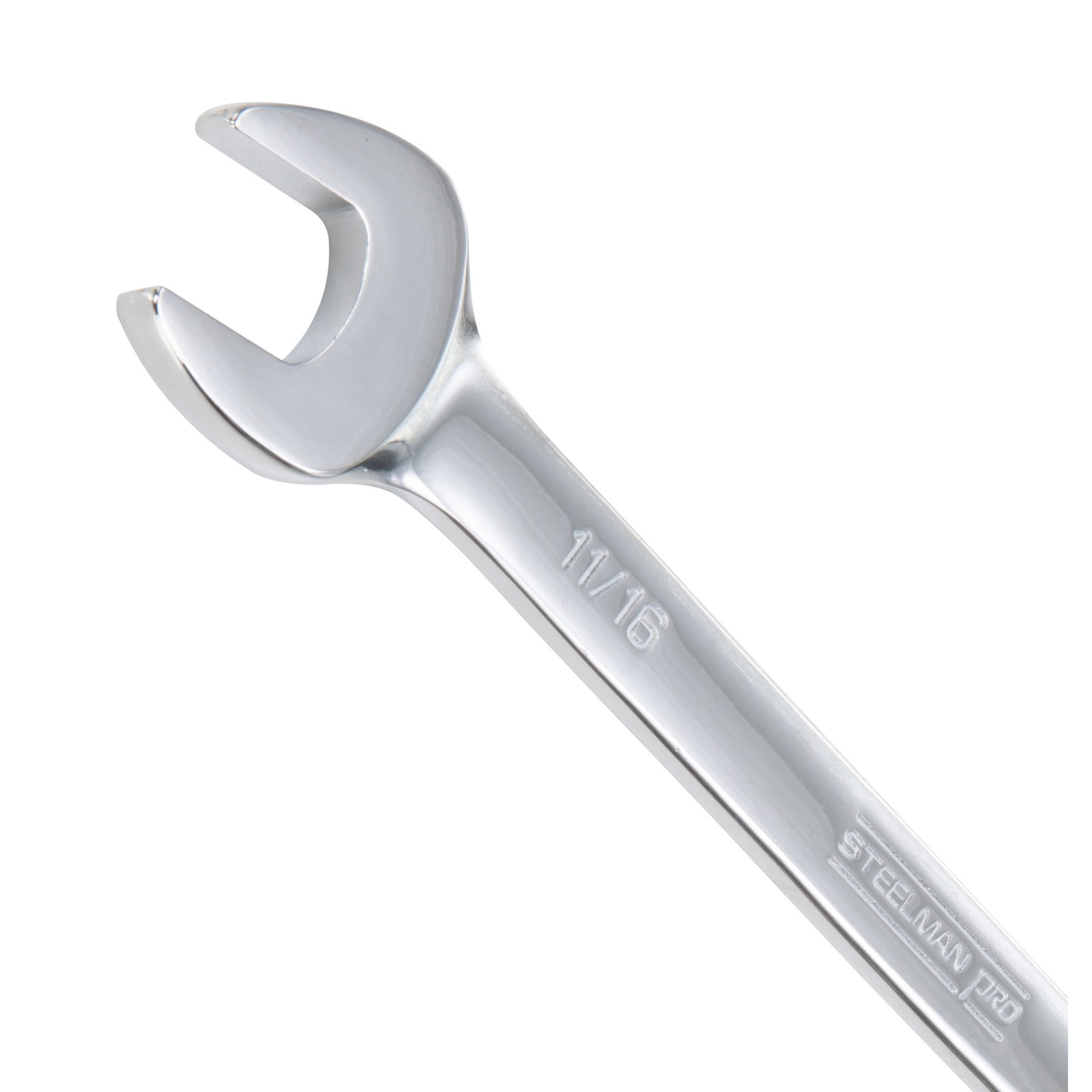 STEELMAN PRO 11/16-Inch Combination Wrench with 6-Point Box End, 78356