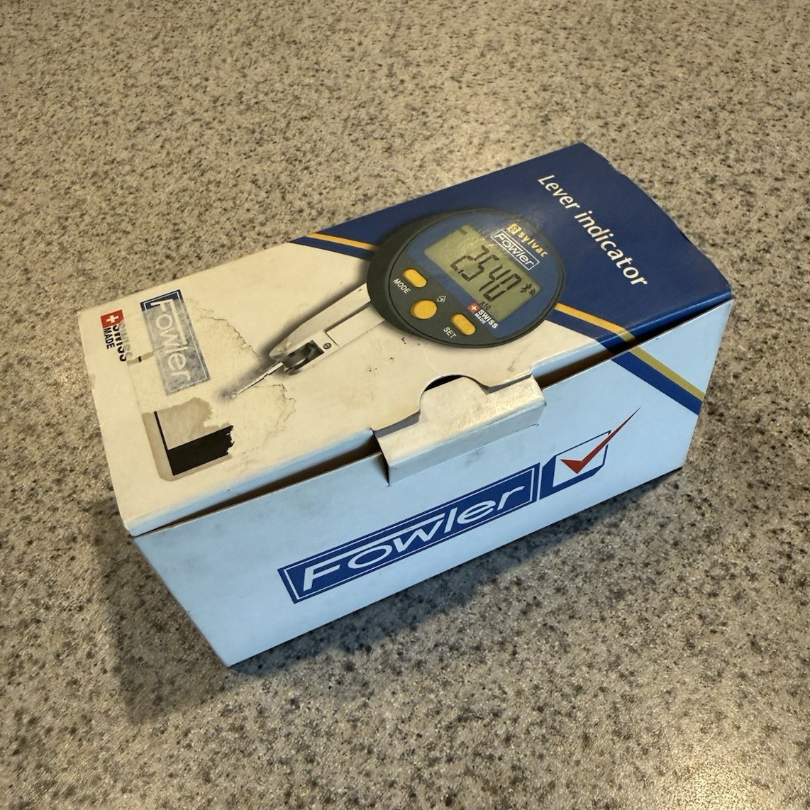 Fowler Electronic/Digital Dial Test Indicator Lever Type MPN 54-562-777-BT