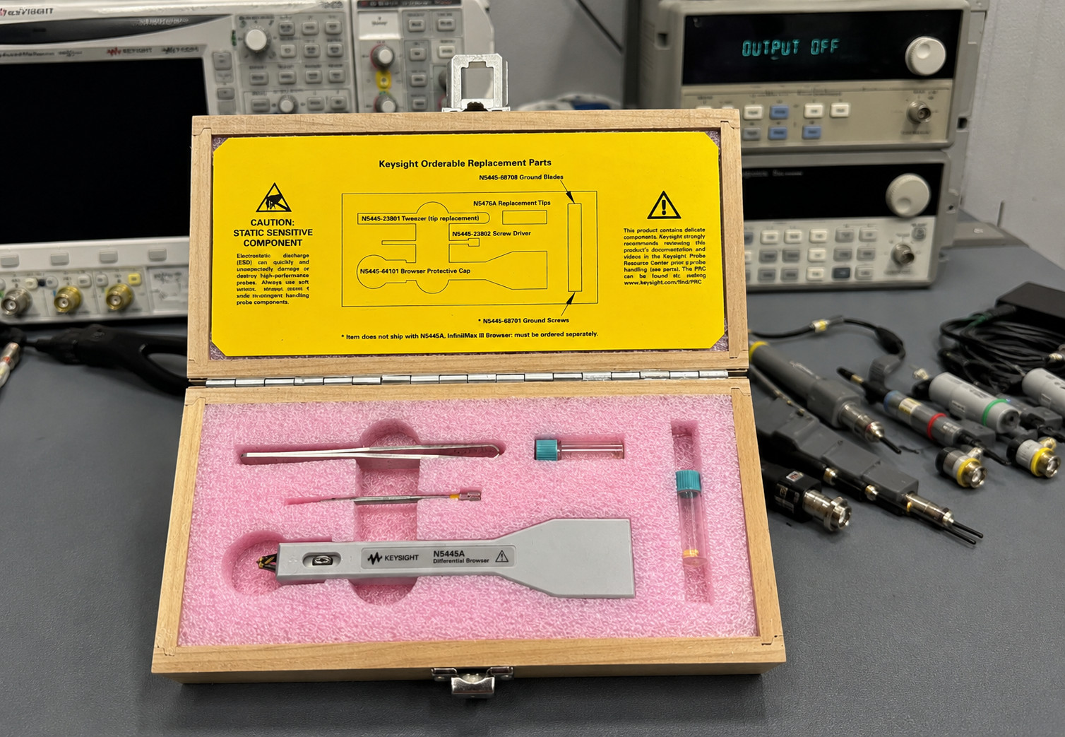 🔥 Agilent Keysight N5445A InfiniiMax III 30GHz Browser P 86100D, 90000-X Series