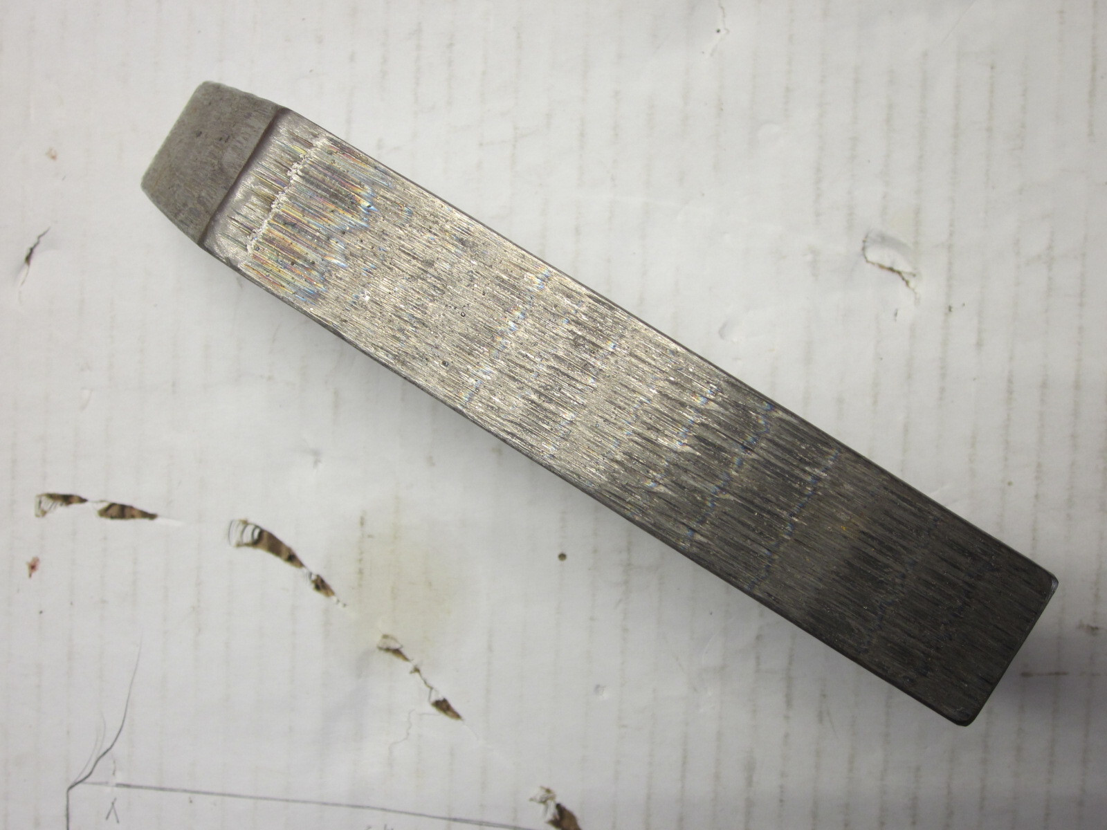 Titanium Billed 4.5 Lbs Aerospace test piece 1.10″ thick