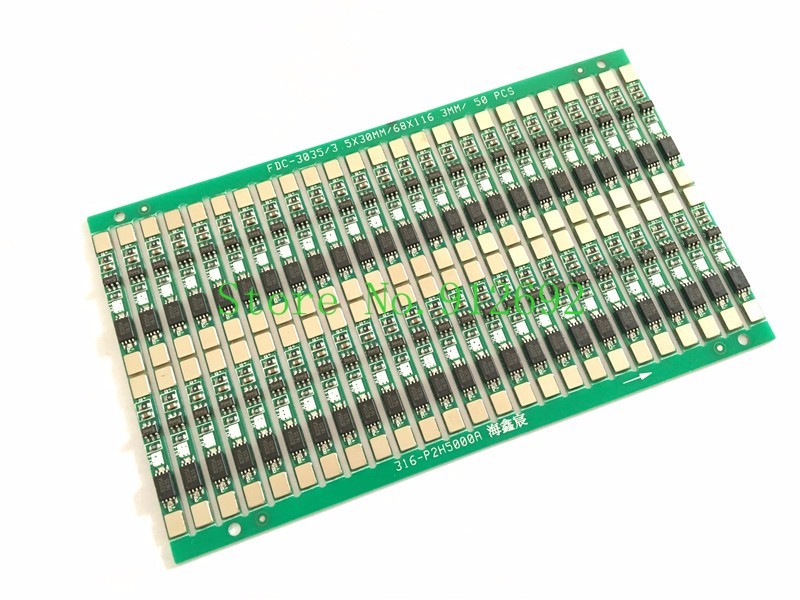 4PCS 3.7V 3A li-ion BMS PCM battery board pcm for 18650 lithium ion