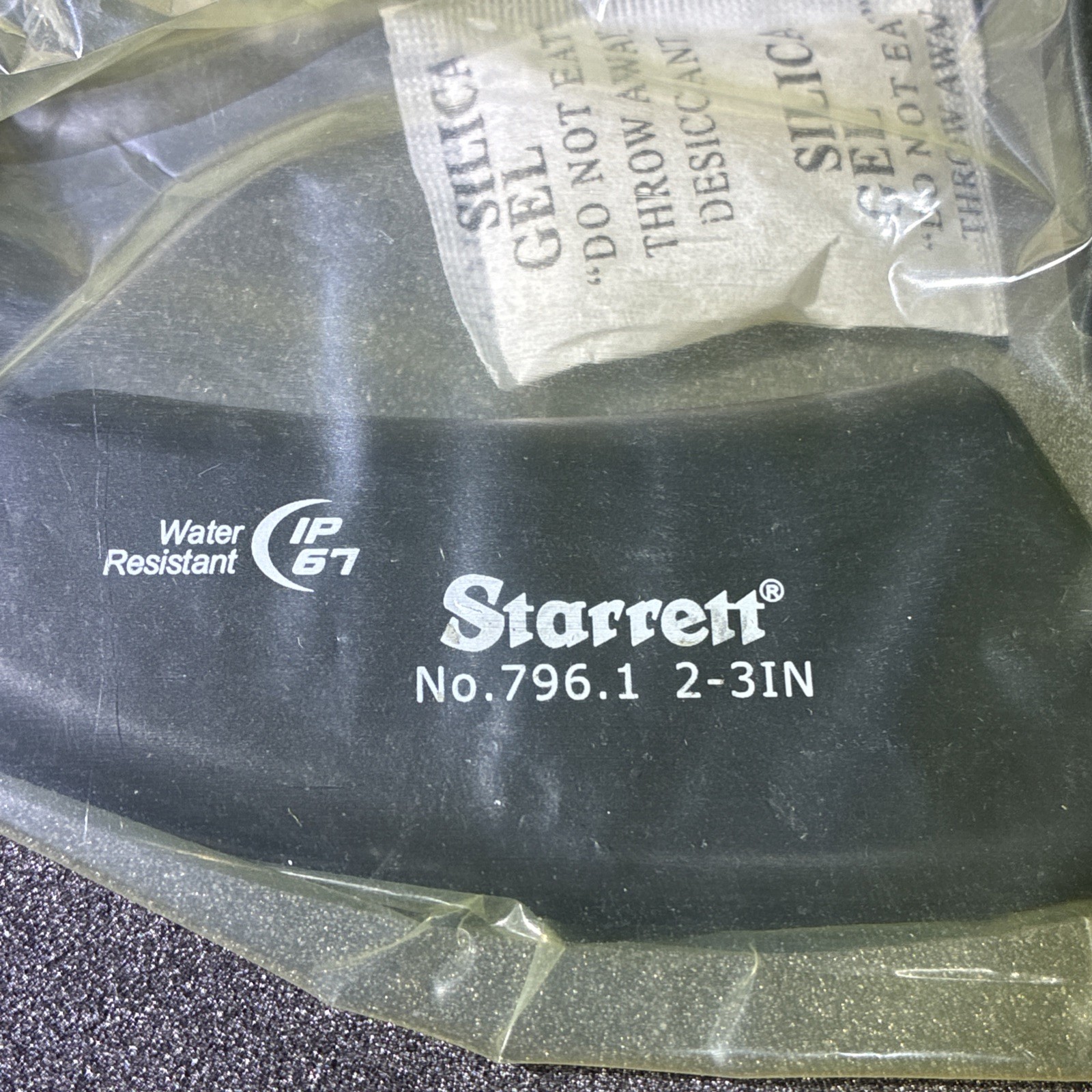 Starrett 2-3” Digital Micrometer 796.1XFL-3 IP67, RS232 Output, New
