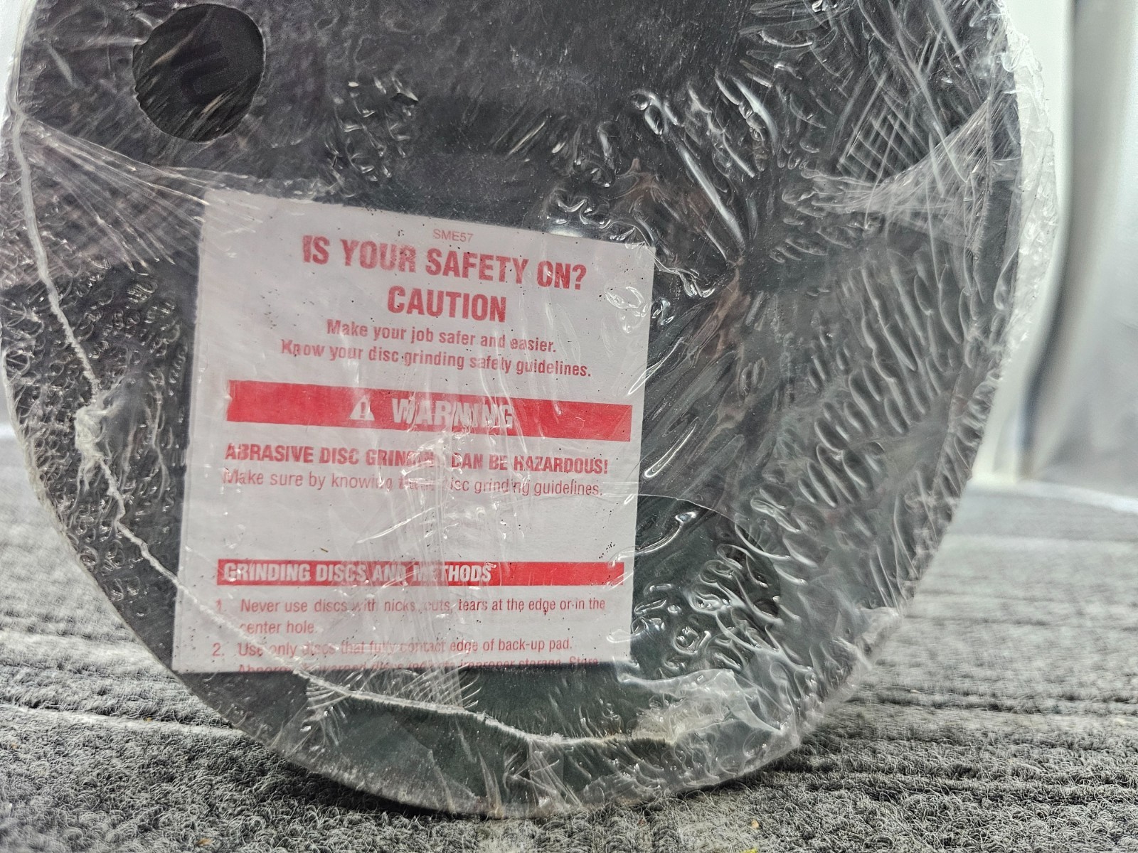 (QTY 25) SME57 ROUND GRINDING DISC 6-1/2 INCHES DIAMETER