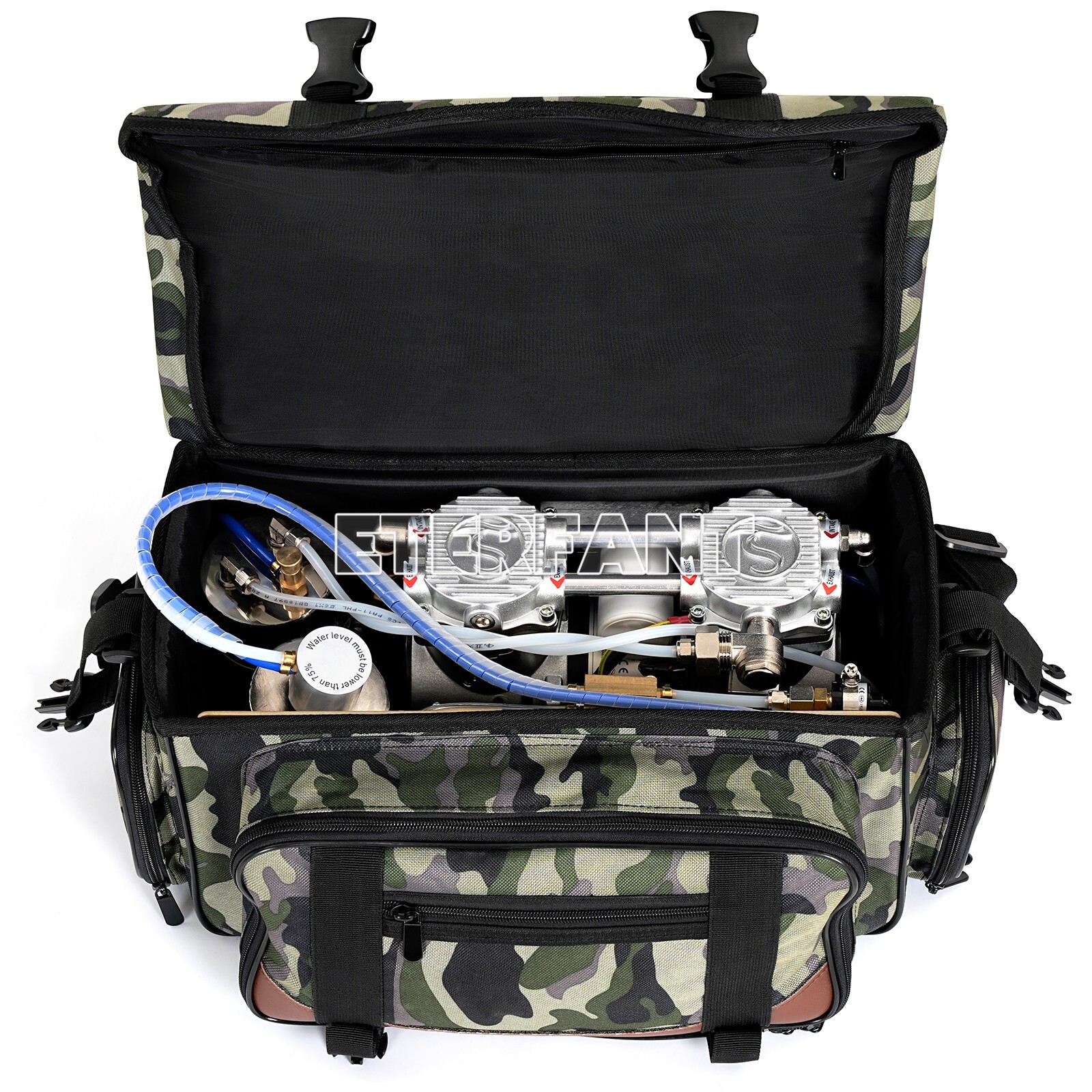 ETERFANT Dental Portable Delivery Unit Air Compressor Syring Suction System 4H
