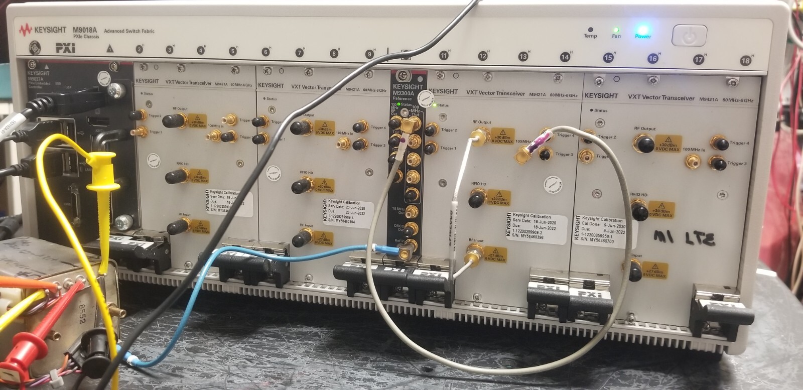 Keysight M9421A PXIe 6 GHz Vector Transceiver opt 506/B1X/HDX/MMO/MTS/PS1 WLAN