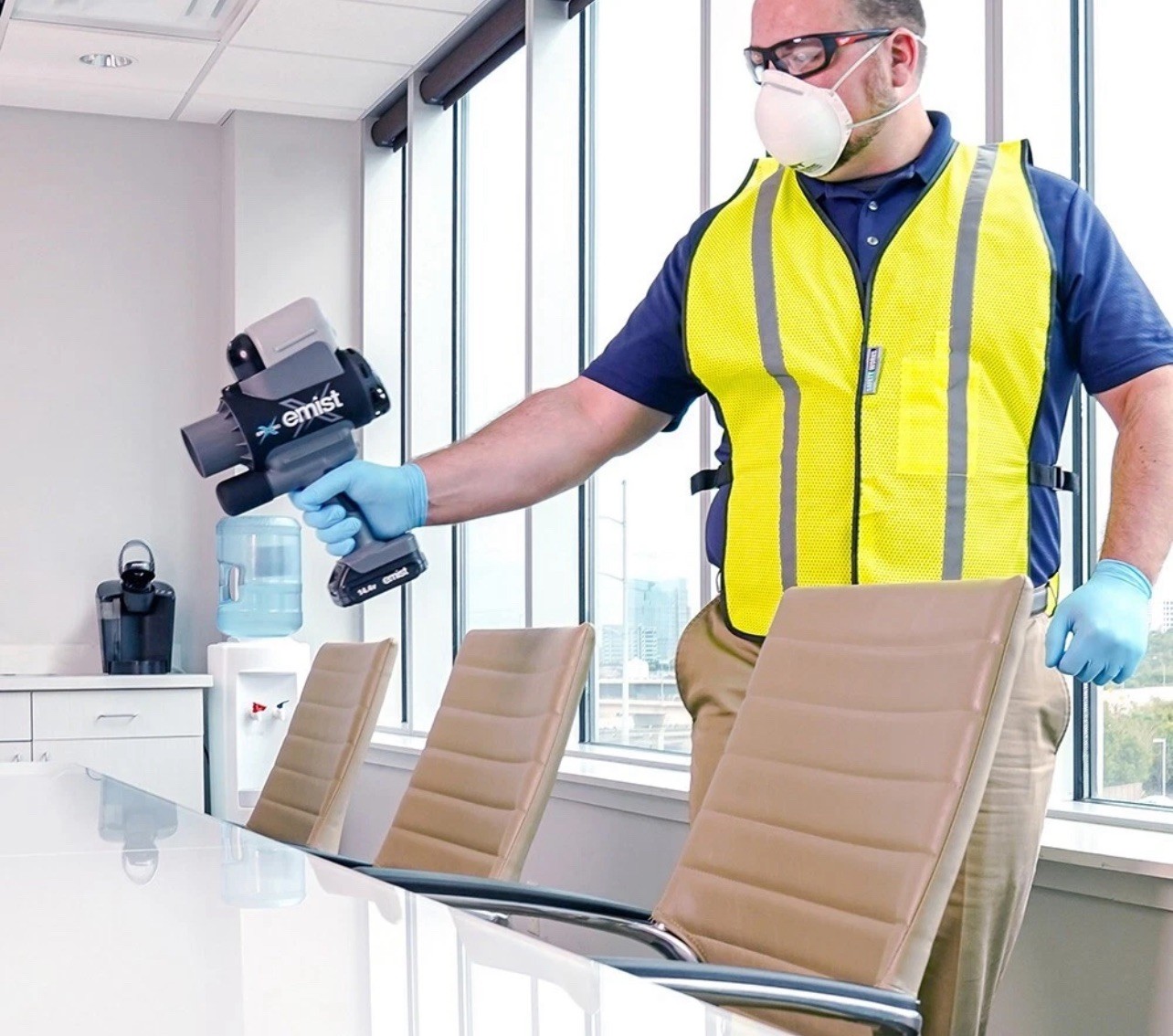 Emist EPIX360 Electrostatic Disinfectant Sprayer Cordless Handheld-(BRAND NEW)