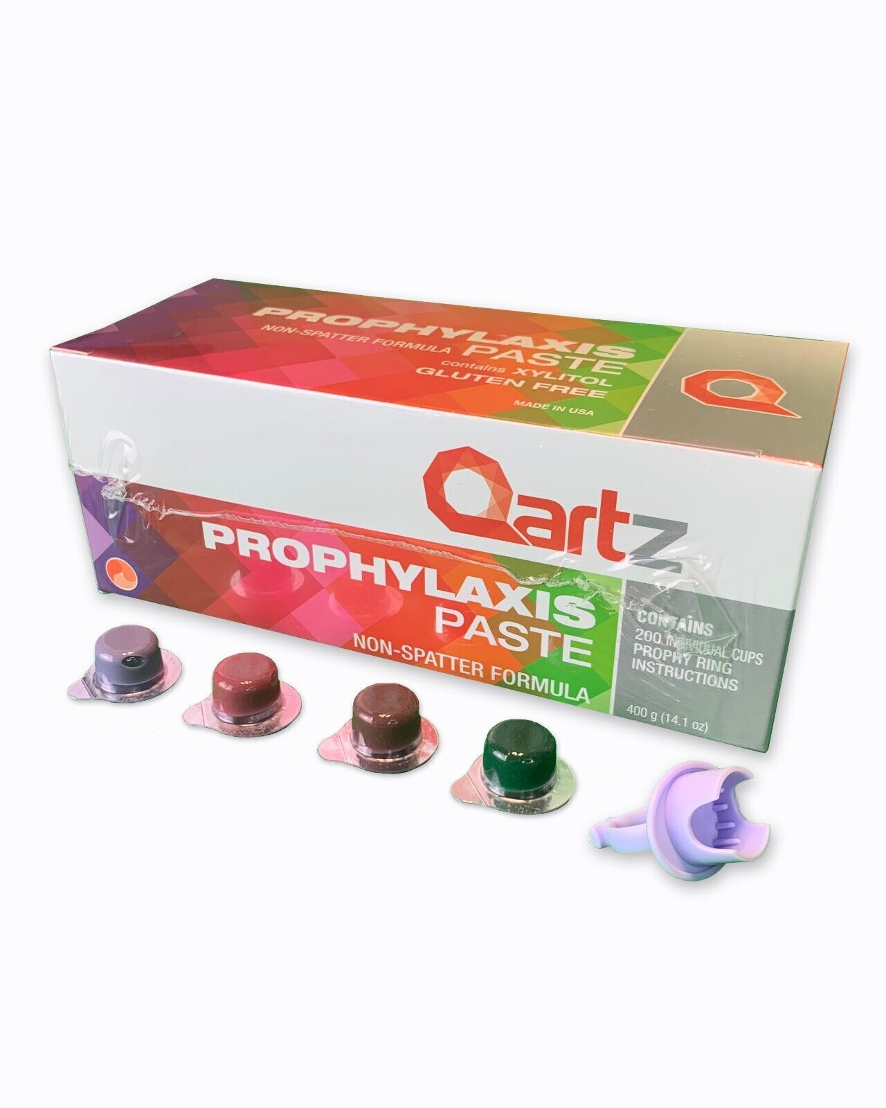 Dharma Qartz Coarse Bubble Gum Prophy Paste with Fluoride 200/Bx.