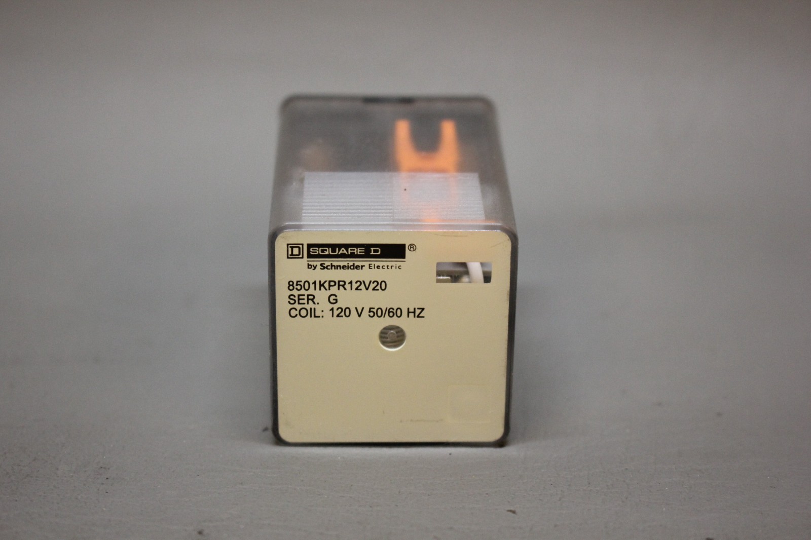 NEW SQUARE D PLUG-IN RELAY 8501KPR12V20 SER.G