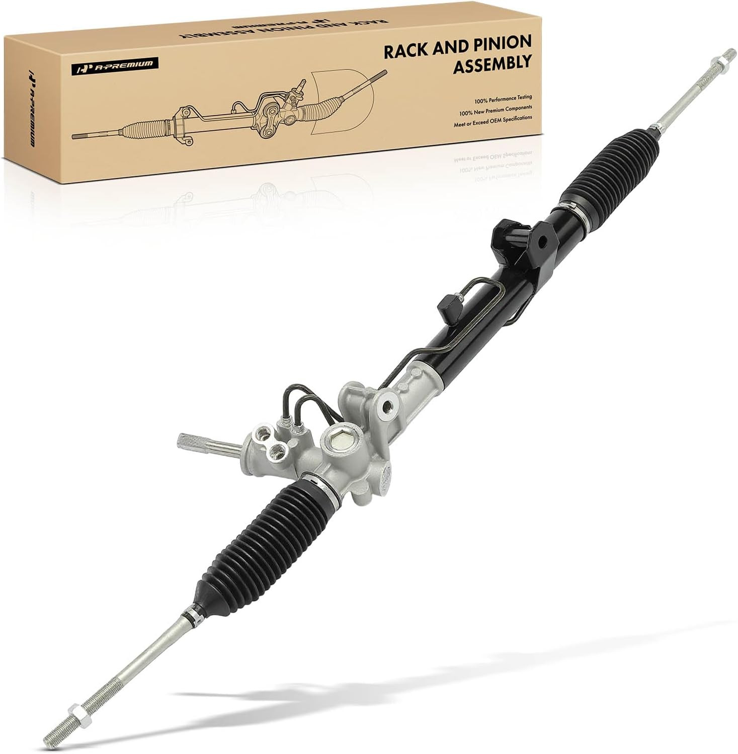 2007-2017 Jeep Compass Patriot Hydraulic Power Steering Rack and Pinion