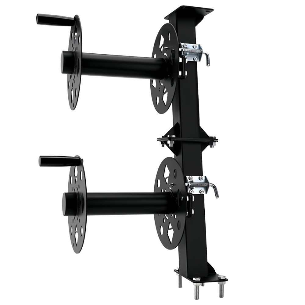 Heavy Duty 2-in-1 Modular Welding Lead Reels,0.16 in Steel | 2pcs Stackable Reel