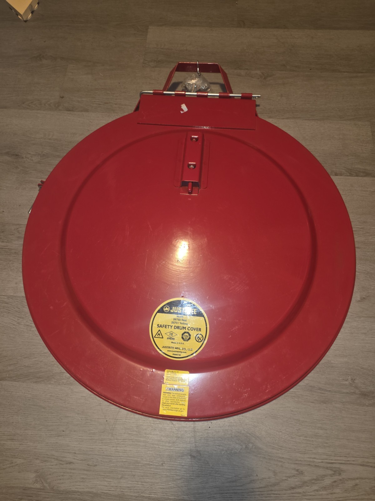 JustRite 26750, 6AX40 Safety Drum Cover