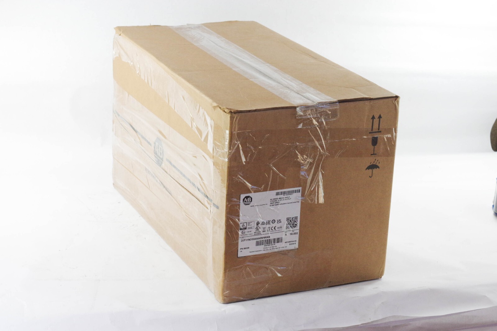 2023 Allen Bradley 20F11ND034AA0NNNNN /A 753 AC Drive Ser A 25HP US Free Tax