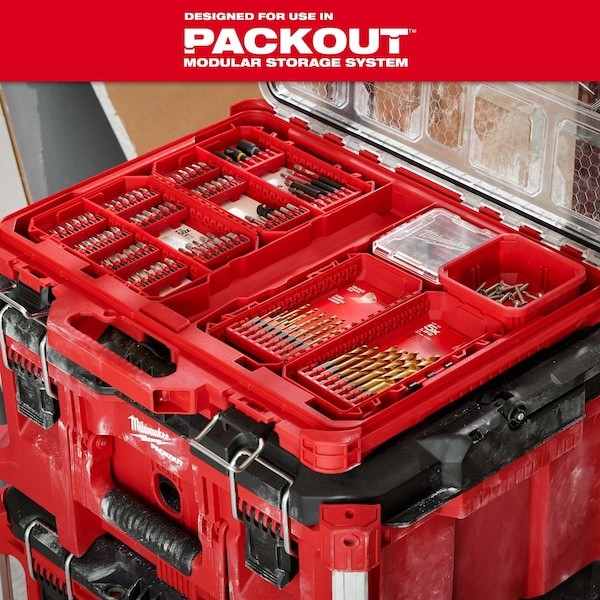 Milwaukee Tool 48-89-2802 Thunderbolt Black Oxide Drill Bit Set, 29-Piece