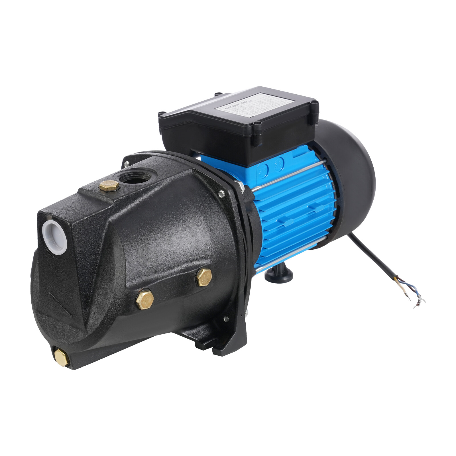 1.6HP Shallow Well Jet Pump, Cast Iron Irrigation Pump for Home Farm Garden Lawn