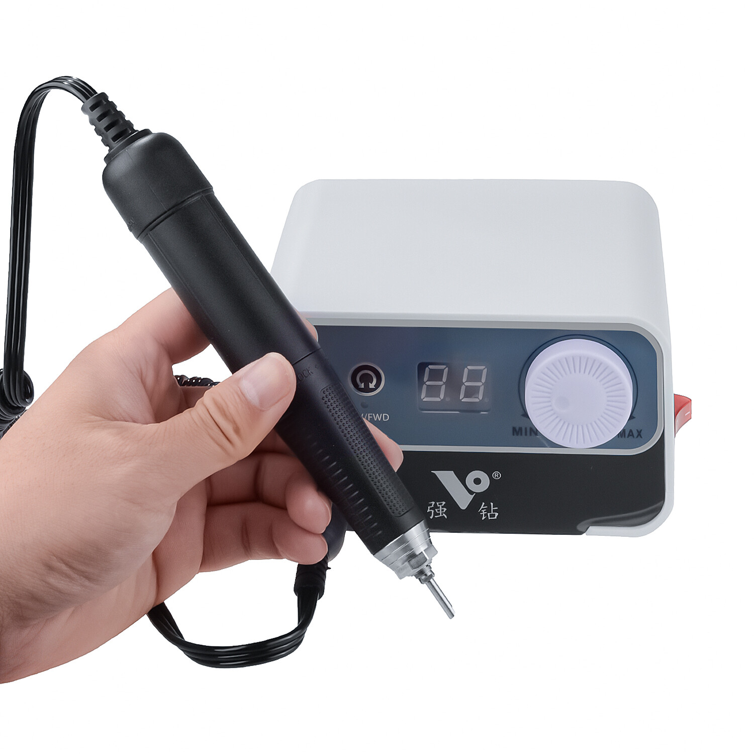 50000RPM Dental Lab Brushless Micromotor Polisher Electric Nail Drill Machine US